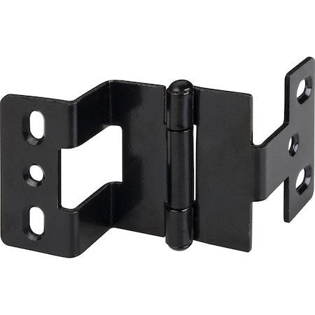 Hardware Resources Black Powder Coat Heavy Duty 3-Knuckle 270 Degree 3/4"x3/4"Hinge 19 mmx19 mm 9975BLK